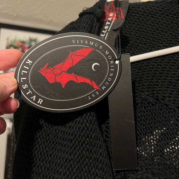 Killstar Red Rains Cardigan - Picture 7 of 8